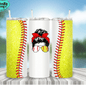 Softball Mom Bunn - Tumbler