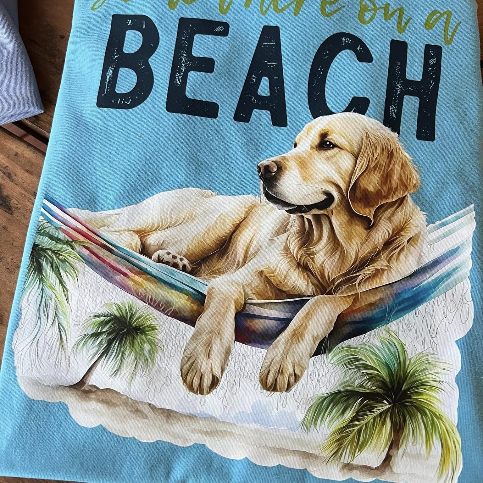 Somewhere On The Beach Dog Days Tee