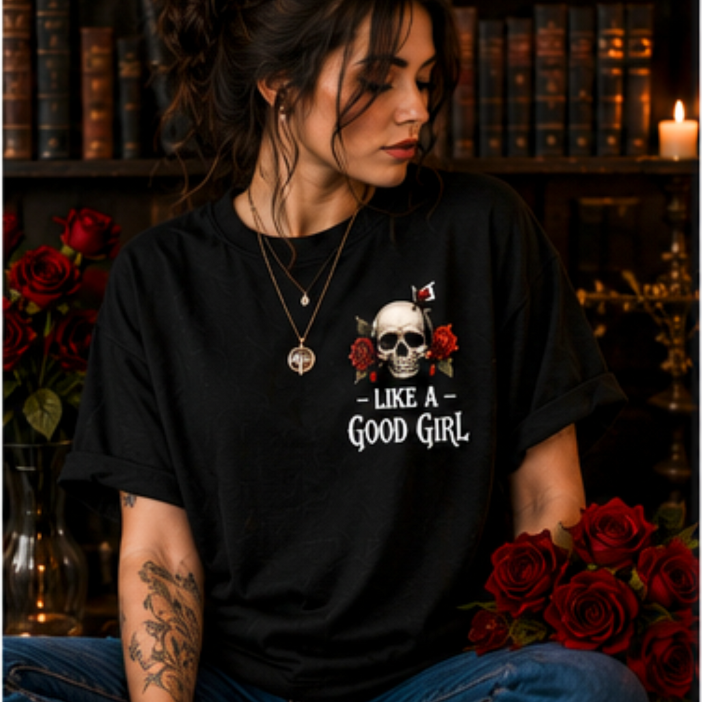 Spread Those Pages Like A Good Girl Shirt | Dark Romance Reader Shirt | BookTok Apparel | Reader Gift | Book Lover Tee |