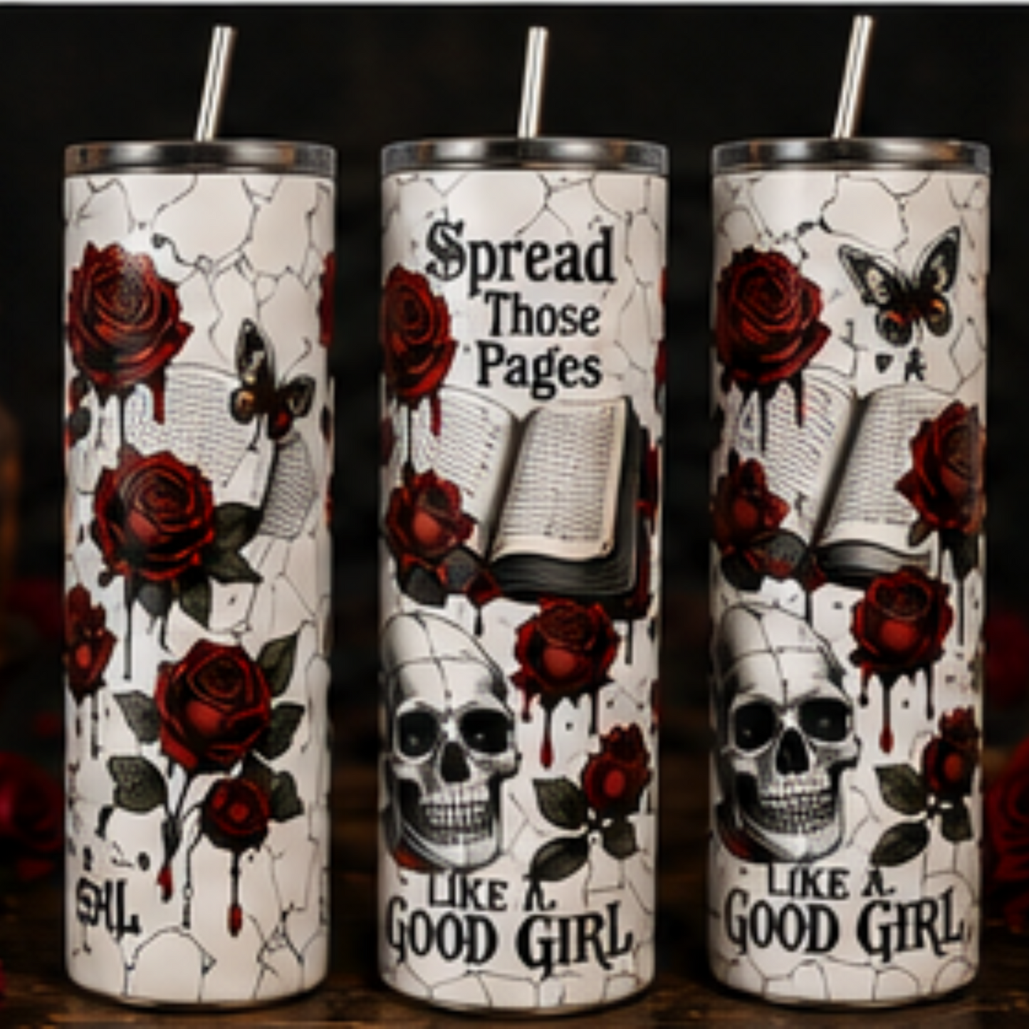 Stay hydrated while getting lost in your latest obsession.