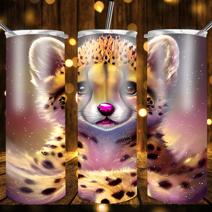 Sweet Cheetah Drink Tumbler