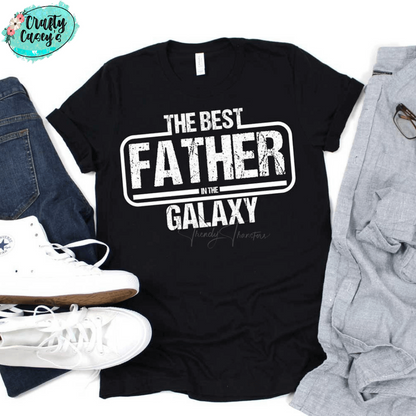 The Best Father In The Galaxy - Father's Day-T-shirts
