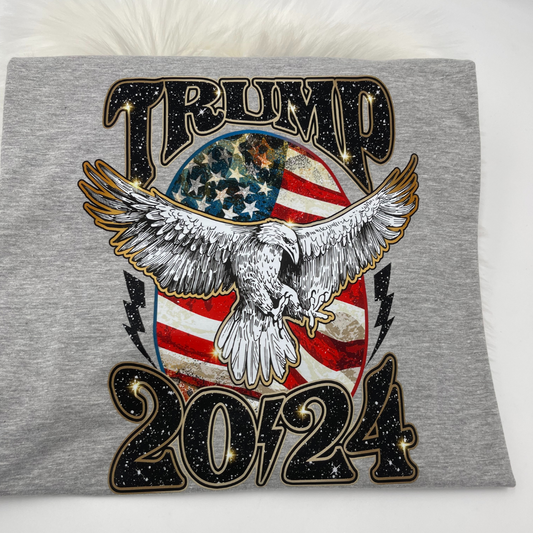 Trump 2024 Eagle Patriotic -Tee