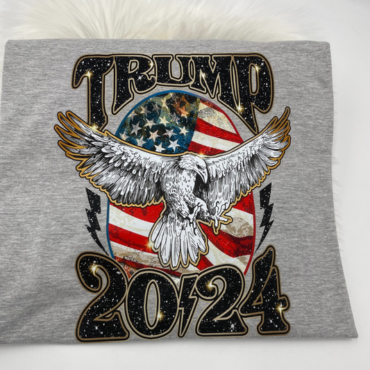 Trump 2024 Eagle Patriotic  -Tee