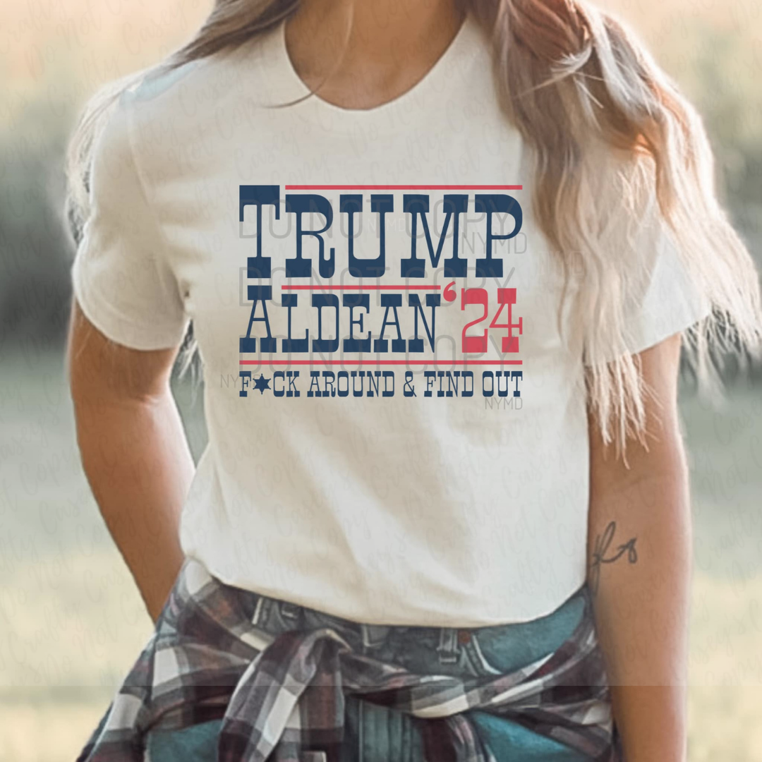 Trump Aldean 2024 -Patriotic Tee
