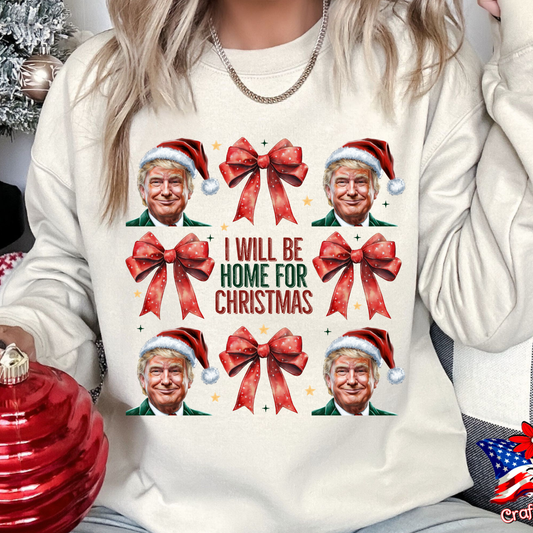 Trump Christmas Croquette Crewneck