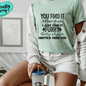 You Find It Offensive Shirt animal lover, adult funny, and western graphic shirt design by Crafty Casey's